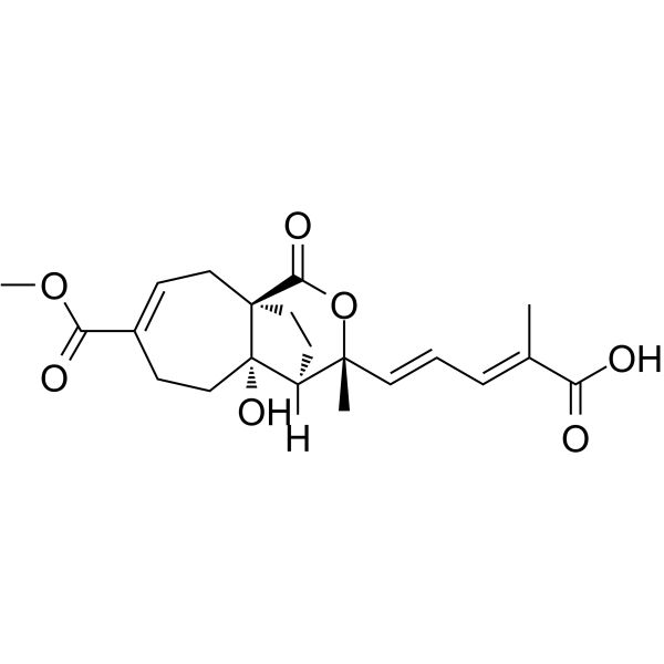 Pseudolaric-acid Structure